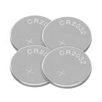 Q-Connect Cr2032 Coin Batteries Pk4