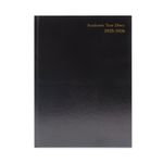 Acad Diary Dpp A5 Black 2025-2026