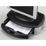 Q-Connect Monitor/Printer Stand/Drwr
