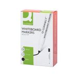 Q-Connect Drywipe Marker Black Pk10