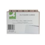 Q-Connect Gd Card 152X102Mm A-Z Pk25