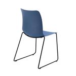 Jemini Flexi Skid Chair 530Mm Blue