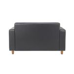 Jemini Iceberg Pu Sofa Wooden Foot