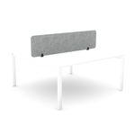 Desk Mtd Pet Screen 1590X400Mm Grey