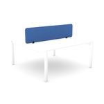 Desk Mtd Pet Screen 1590X400Mm Blue