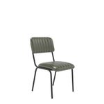 Culla Side Chair Pu Green/Black