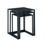 5 Star Bordo Set Of 3 Nested Tables