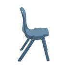 Retold 1 Piece Chair Sz 5 Steel Blu