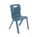 Titan 1 Piece Chair Size 5 Steel Blu