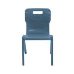 Titan 1 Piece Chair Size 5 Steel Blu