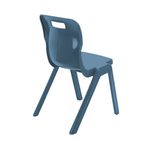 Titan 1 Piece Chair Size 6 Steel Blu