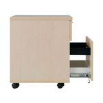 Jemini 2 Drw Mobile Pedestal Maple