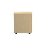 Jemini 3 Drw Mobile Pedestal Maple