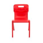 Titan One Piece Clsm Chair Red