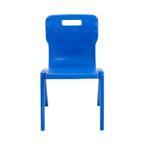 Titan One Piece Clsm Chair Blue