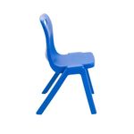 Titan One Piece Clsm Chair Blue