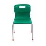 Titan 4 Leg Clsm Chair Green