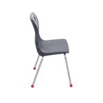 Titan 4 Leg Clsm Chair Charcoal
