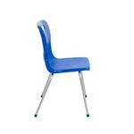 Titan 4 Leg Clsm Chair Blue