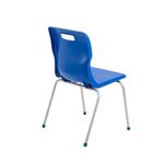Titan 4 Leg Clsm Chair Blue