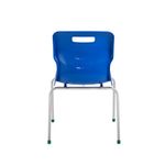 Titan 4 Leg Clsm Chair Blue