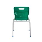 Titan 4 Leg Clsm Chair Green