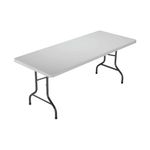 Jemini Rect Fdng Tbl 1830X760 Wht