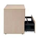 Jemini 2 Drw Dskh Filing Cab Maple