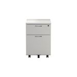 Jemini 2 Drw Mob Ped White