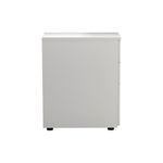 Jemini 3 Drw Desk High Ped White