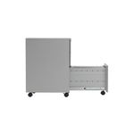 Jemini 3 Drw Mobile Pedestal Silver