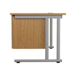 Jemini 2 Drw Fixed Pedestal Nova Oak