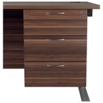 Jemini 3 Drw Fixed Ped D/Wal