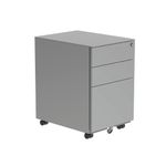 Astin 3 Drw Mob Udesk Stl Ped Silver