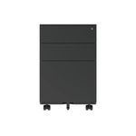 Astin 3 Drw Mob Udesk Stl Ped Black