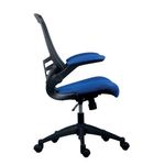 Jemini Jaya Chair Folding Arms Blue