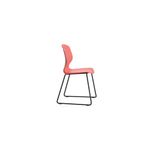 Titan Arc Skid Chair Size 6 Coral