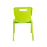Titan One Piece Clsm Chair Lime