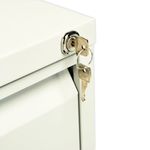 Jemini 4 Drw Filing Cab White