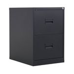 Talos 2 Drw Filing Cab Black