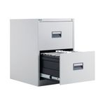Talos 2 Drw Filing Cab White