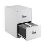 Talos 2 Drw Filing Cab White