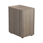Jemini 3 Drw Desk High Grey Oak