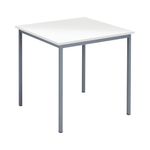 Serrion Square Table 750Mm White