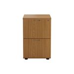 Jemini 2Drw Filing Cabinet Nova Oak