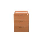 Jemini 3 Drw Fixed Ped Beech