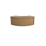 Jemini Rcpn Modr Corner Hutch N/Oak