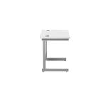 Jemini Single Rect Desk 800 White