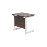 Jemini Single Rect Desk 800 D/Wal