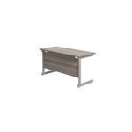 Jemini Rect Desk 1200 D/Wal/Slv